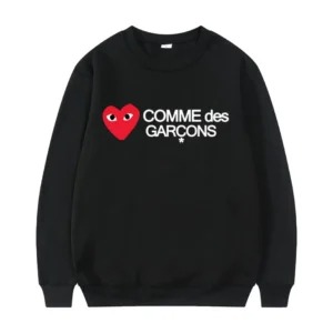Comme-Des-Garcons-Letter-Logo-Sweatshirt